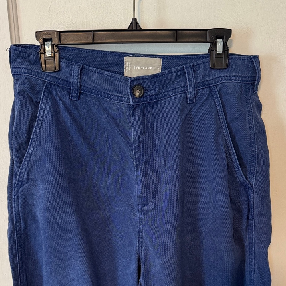 Everlane Blue butter soft utility Chinos